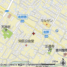 滋賀県東近江市佐野町706周辺の地図