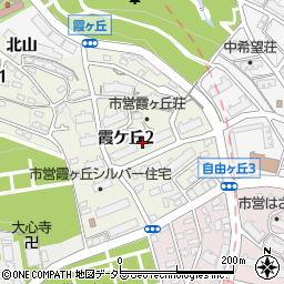 愛知県名古屋市千種区霞ケ丘周辺の地図