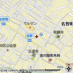 滋賀県東近江市佐野町665周辺の地図