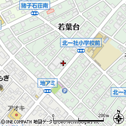 愛知県名古屋市名東区若葉台1416周辺の地図