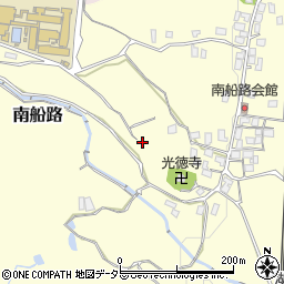 滋賀県大津市南船路周辺の地図