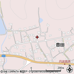 京都府船井郡京丹波町豊田家ノ本65周辺の地図