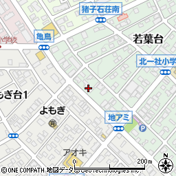 愛知県名古屋市名東区若葉台1527周辺の地図