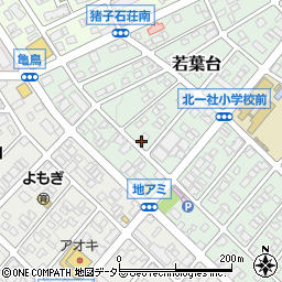 愛知県名古屋市名東区若葉台1325周辺の地図