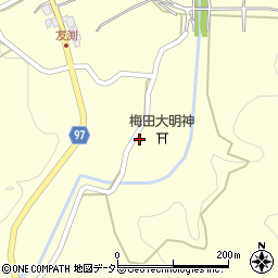 京都府福知山市三和町友渕758周辺の地図