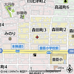 ファミィーユ森田周辺の地図