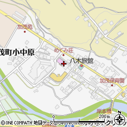 津山市社会福祉協議会加茂福祉センター周辺の地図