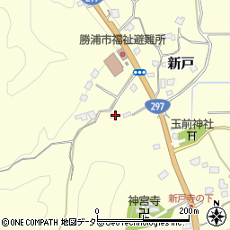 千葉県勝浦市新戸499周辺の地図