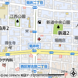 岐阜信用金庫　名古屋支店外国室周辺の地図