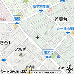 愛知県名古屋市名東区若葉台1507周辺の地図