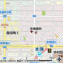 株式会社鶴田商会周辺の地図