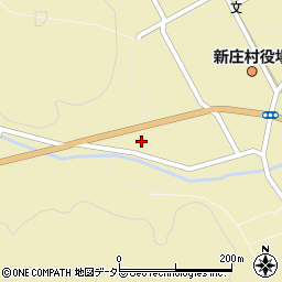 岡山県真庭郡新庄村1977周辺の地図