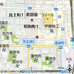 愛知県津島市藤浪町1丁目47周辺の地図