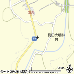 京都府福知山市三和町友渕735周辺の地図