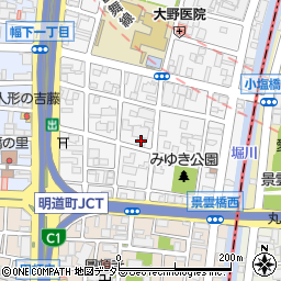 藤田六郎兵衛事務所周辺の地図