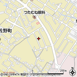 滋賀県東近江市佐野町77-20周辺の地図