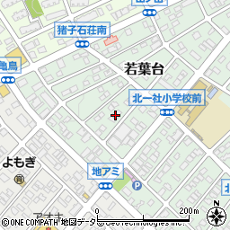 愛知県名古屋市名東区若葉台1320周辺の地図