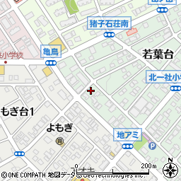 愛知県名古屋市名東区若葉台1502周辺の地図