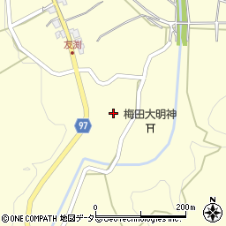 京都府福知山市三和町友渕704周辺の地図