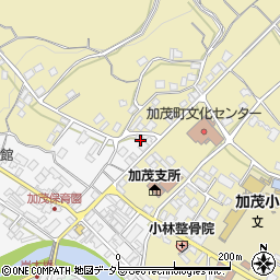 岡山県津山市加茂町小中原105-35周辺の地図