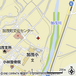 岡山県津山市加茂町塔中151周辺の地図