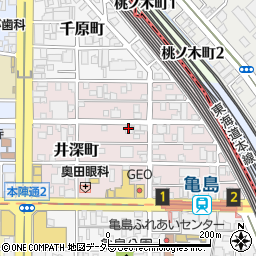亀島サンダイマンション周辺の地図