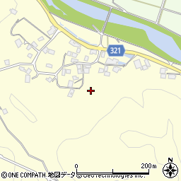 島根県大田市長久町延里周辺の地図