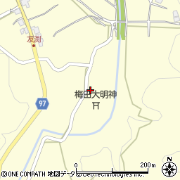京都府福知山市三和町友渕693-4周辺の地図
