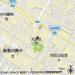 滋賀県東近江市佐野町738-11周辺の地図