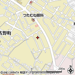 滋賀県東近江市佐野町77-23周辺の地図