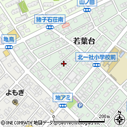 愛知県名古屋市名東区若葉台1306周辺の地図