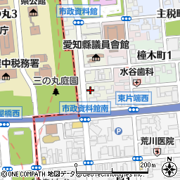 愛知県名古屋市東区東外堀町41周辺の地図