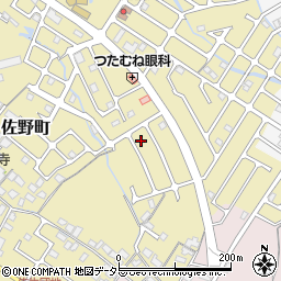滋賀県東近江市佐野町77-26周辺の地図