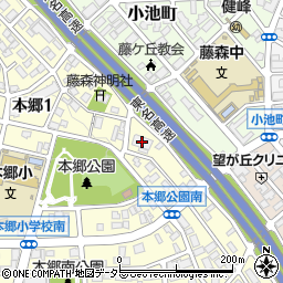 ディー・エイチ・エルジャパン名古屋東ＳＳ周辺の地図