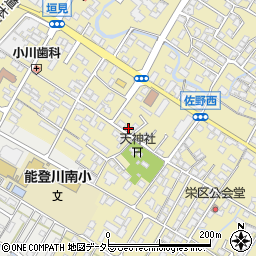 滋賀県東近江市佐野町738-2周辺の地図