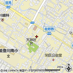 滋賀県東近江市佐野町741-7周辺の地図