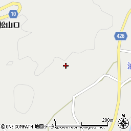 愛知県設楽町（北設楽郡）津具（湯林）周辺の地図