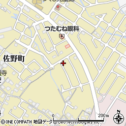 滋賀県東近江市佐野町268-7周辺の地図