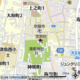 愛知県津島市神明町2周辺の地図