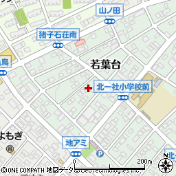 愛知県名古屋市名東区若葉台1310周辺の地図