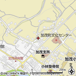 岡山県津山市加茂町塔中109周辺の地図