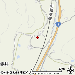 島根県大田市五十猛町赤井1309-2周辺の地図