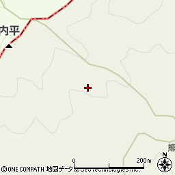 愛知県設楽町（北設楽郡）西納庫（松下）周辺の地図