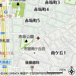 愛知県名古屋市千種区赤坂町6丁目19周辺の地図