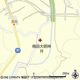 京都府福知山市三和町友渕692-1周辺の地図