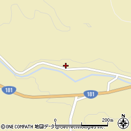 岡山県真庭郡新庄村1906周辺の地図