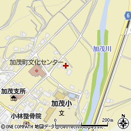 岡山県津山市加茂町塔中147周辺の地図