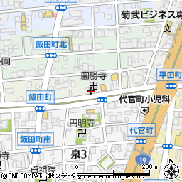 愛知県名古屋市東区飯田町49周辺の地図