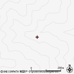 愛知県北設楽郡豊根村富山雲母石周辺の地図