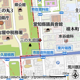 愛知県名古屋市東区東外堀町26周辺の地図